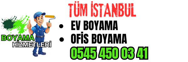 istanbul boya badana, istanbul ev boyama